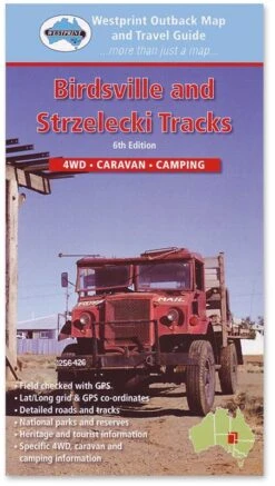 Birdsville & Strzelecki Tracks Map