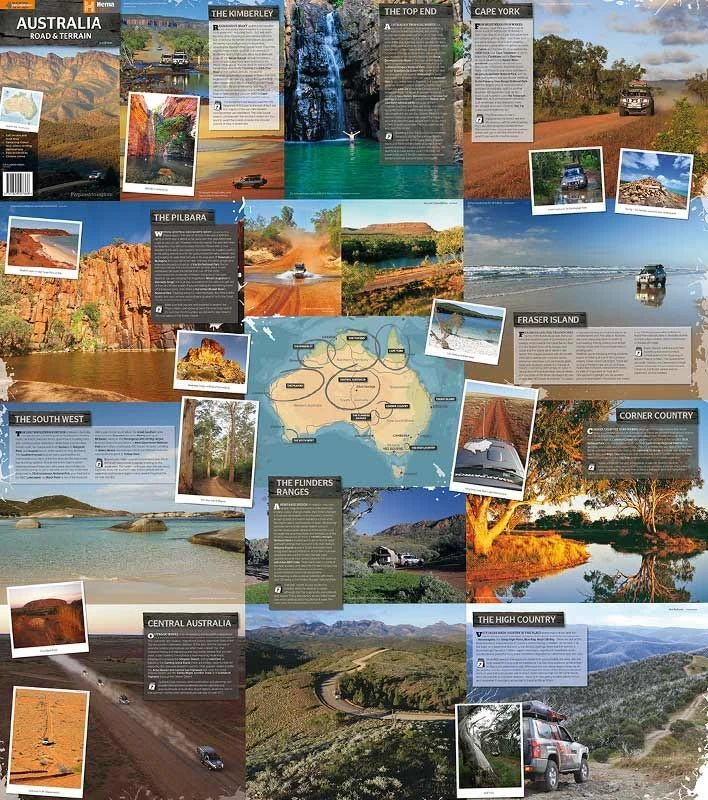 Hema Australia Road & Terrain Map 4 Hema Australia Road & Terrain Map - Image 4