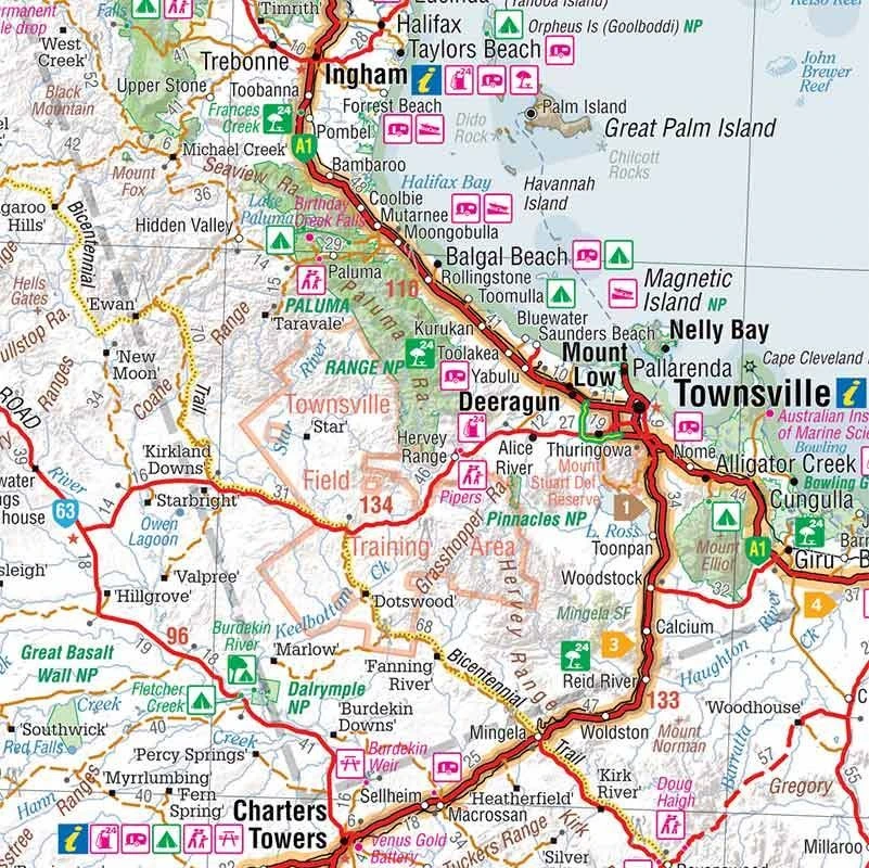 Hema North Queensland Map 3 Hema North Queensland Map - Image 3