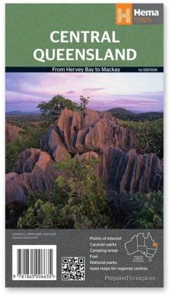 Hema Central Queensland Map