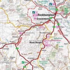 Hema Central Queensland Map -Nomad s Choice 0022367 central qld map