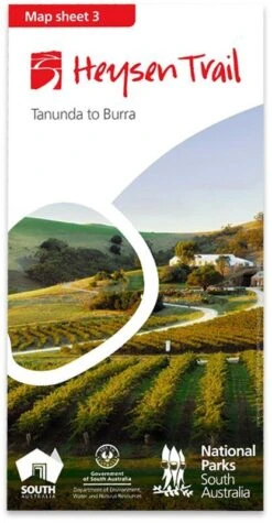 Heysen Trail Map 3 Tanunda−Burra