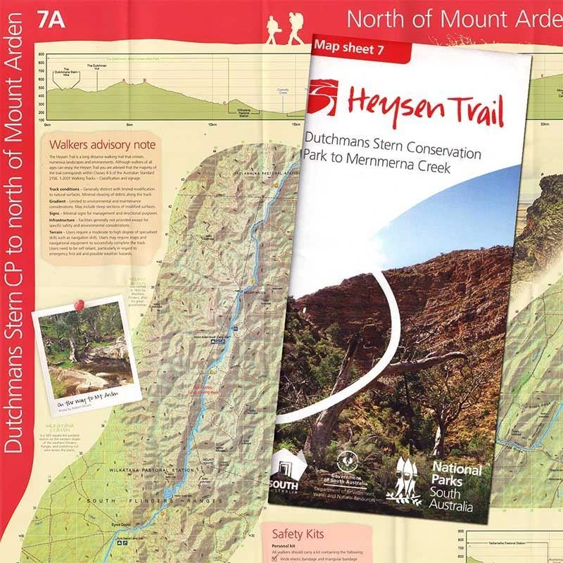 Heysen Trail Map 7 Dutchmans−Mernmerna 2 Heysen Trail Map 7 Dutchmans−Mernmerna - Image 2