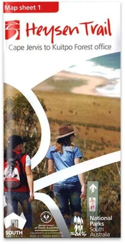 Heysen Trail Map 1 Cp Jervis−Kuitpo