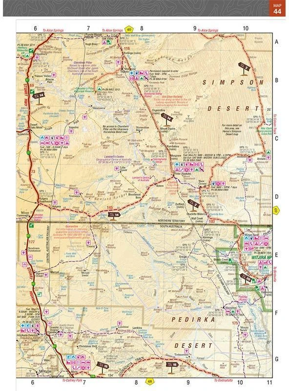 Hema Great Desert Tracks Atlas & Guide 2 Hema Great Desert Tracks Atlas & Guide - Image 2