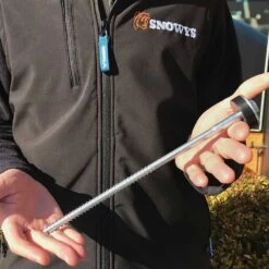 Hook Top Drillable Tent Peg -Nomad s Choice 0029032 hook top drillable tent peg