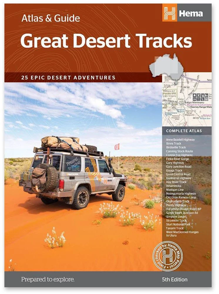 Hema Great Desert Tracks Atlas & Guide 1 Hema Great Desert Tracks Atlas & Guide