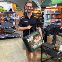 Coleman Queen Double−High Quickbed & Pump -Nomad s Choice 0033450 queen double high quickbed pump