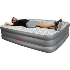 Coleman Queen Double−High Quickbed & Pump -Nomad s Choice 0033454 queen double high quickbed pump