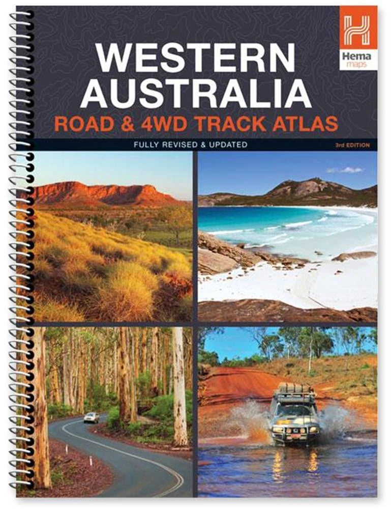 Hema Western Australia Road & 4wd Track Atlas 1 Hema Western Australia Road & 4wd Track Atlas