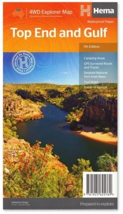 Hema Top End & Gulf Map 7th Ed.