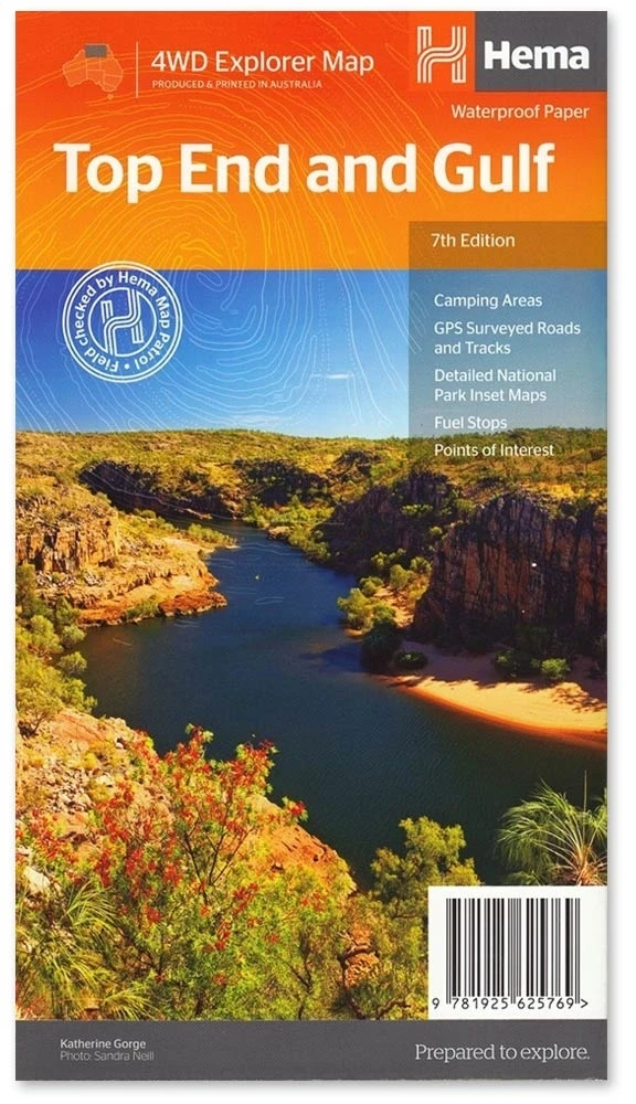 Hema Top End & Gulf Map 7th Ed. 1 Hema Top End & Gulf Map 7th Ed.