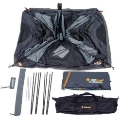 OZtrail Fast Frame BlockOut 4 Person Tent -Nomad s Choice 1204955 fast frame blockout 4 person tent