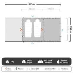 Turbo Plus 240 Tent -Nomad s Choice 1205202