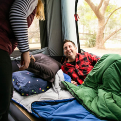 OZtrail Kingsford Hooded Sleeping Bag 0°C -Nomad s Choice 1214381 kingsford sleeping bag 0