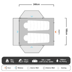 Hi−View 1800 Rooftop Tent 29 Hi−View 1800 Rooftop Tent -Nomad s Choice 1220906