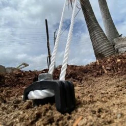 Galvanized Steel Screw Peg 10 Galvanized Steel Screw Peg -Nomad s Choice 1222519 galvanized steel screw peg 220mm