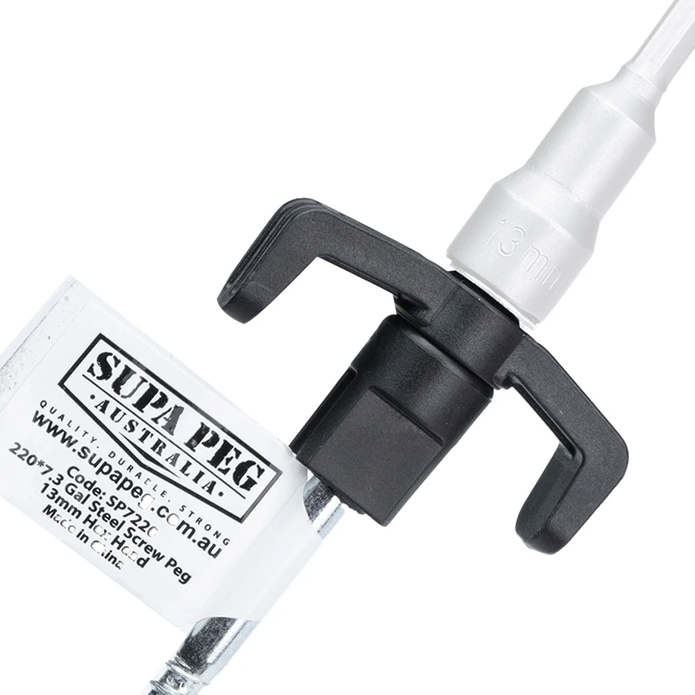 Galvanized Steel Screw Peg 3 Galvanized Steel Screw Peg - Image 3