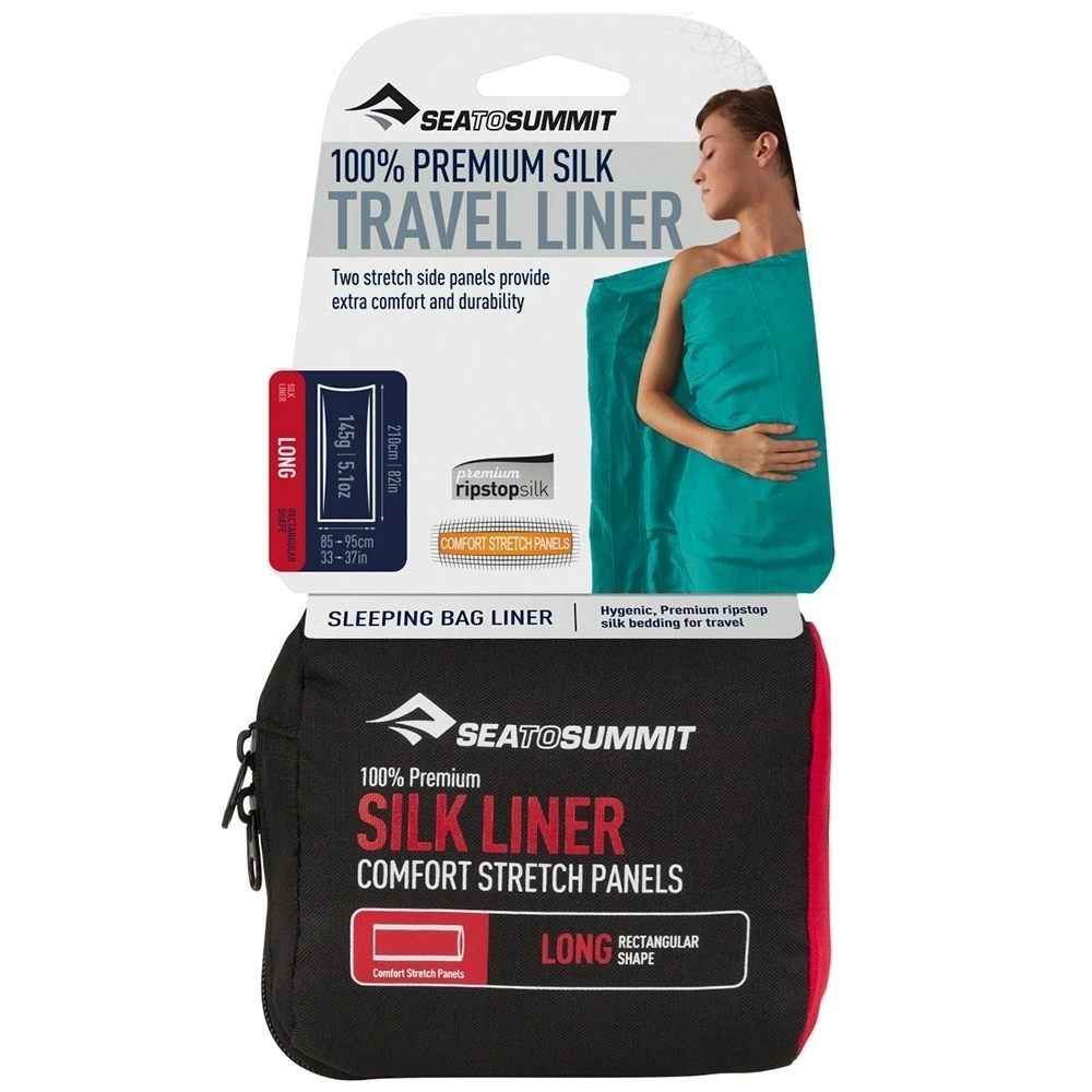 Sea To Summit Silk Travel Liner − Rectangular 5 Sea To Summit Silk Travel Liner − Rectangular - Image 5
