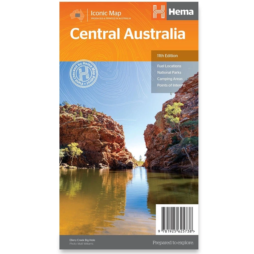 Hema Central Australia Map 11th Edition 1 Hema Central Australia Map 11th Edition