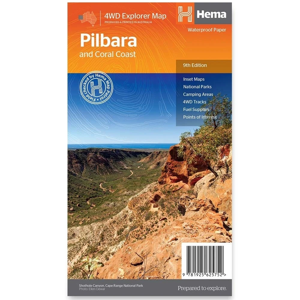 Hema Pilbara And Coral Coast Map 9th Edition 1 Hema Pilbara And Coral Coast Map 9th Edition