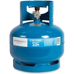 Companion 3 Kg 3/8" LH Gas Cylinder
