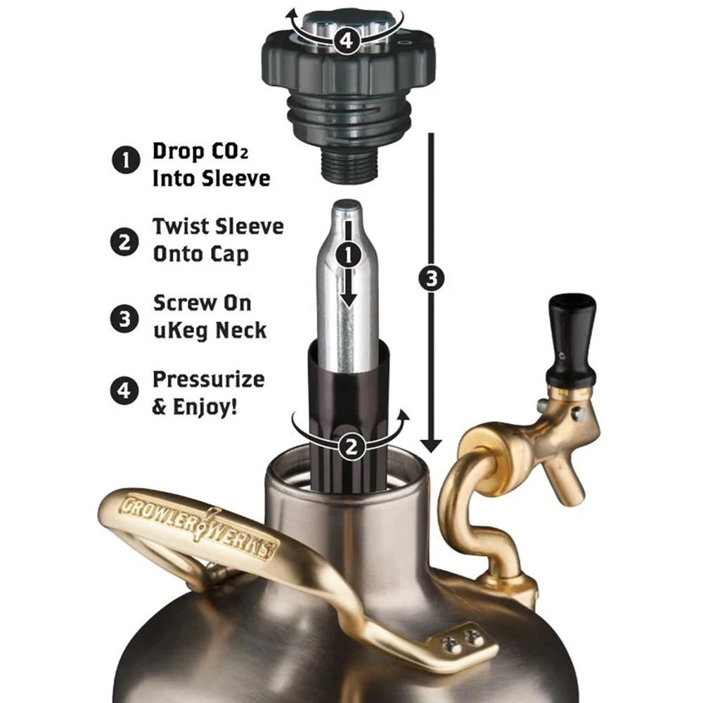 UKeg Pressurized Growler 128 Oz 7 UKeg Pressurized Growler 128 Oz - Image 7