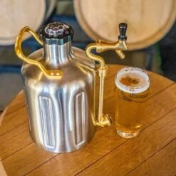 UKeg Pressurized Growler 128 Oz 19 UKeg Pressurized Growler 128 Oz -Nomad s Choice 1252376 ukeg pressurised growler 128 oz stainless