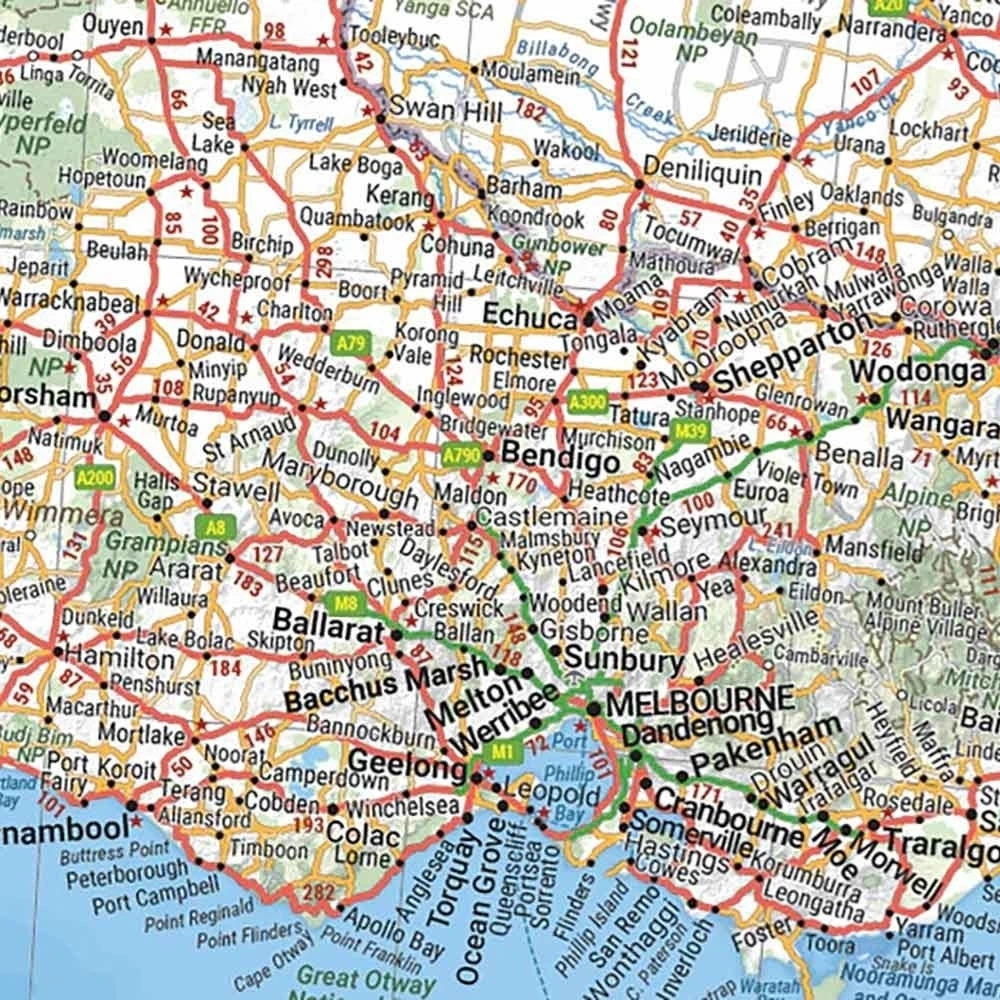 Hema Australia Large Map 5 Hema Australia Large Map - Image 5