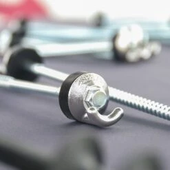 Hook Top Drillable Tent Peg -Nomad s Choice 1253400 hook top drillable tent peg