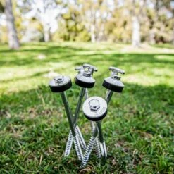 Hook Top Drillable Tent Peg -Nomad s Choice 1253402 hook top drillable tent peg