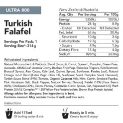 Plant−Based Turkish Falafel − ULTRA 800 V8.0 -Nomad s Choice 1254638 plant based turkish falafel ultra 800 v80
