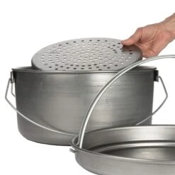 Aussie Camp Oven − Jumbo 15" -Nomad s Choice 1257024 aussie camp oven jumbo 15 inch