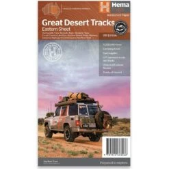 Hema Great Desert Tracks Eastern Sheet 9th Edition