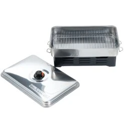 Deluxe 2 Burner Smoker 16 Deluxe 2 Burner Smoker -Nomad s Choice 1262356 deluxe 2 burner smoker