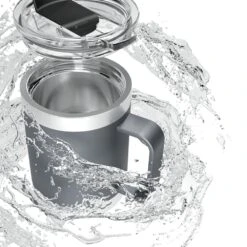 Dometic Thermo Mug 450ml 7 Dometic Thermo Mug 450ml -Nomad s Choice 1262682 thermo mug with handle 450ml slate