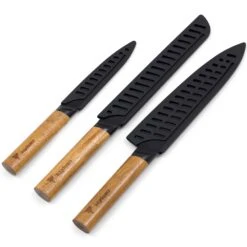 Premium Knife Set 3−Piece -Nomad s Choice 1266591 premium knife set 3pc