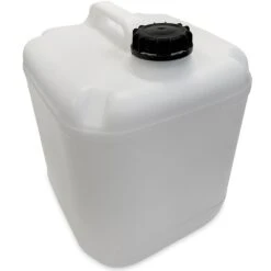 Plastic H2O Natural Cube Jerry Can 20L