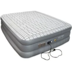 Coleman Queen Double−High Quickbed & Pump