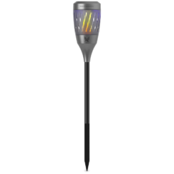 Solar Torch Zapper With Flickering Flame 13 Solar Torch Zapper With Flickering Flame -Nomad s Choice 1275535 torch mosquito zapper