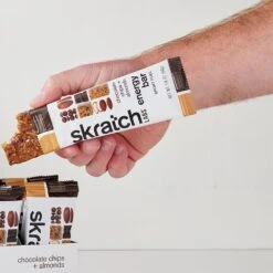 Skratch Labs Chocolate Chips & Almonds Energy Bar -Nomad s Choice 1275918 skr anytime energy bar 50g almond chocolate chip