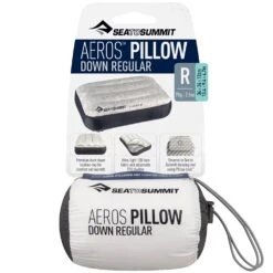 Sea To Summit Aeros Down Pillow Regular 23 Sea To Summit Aeros Down Pillow Regular -Nomad s Choice 1276389 aeros down pillow regular grey