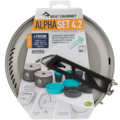 Sea To Summit Alpha 2 Pot Cook Set 4.2 -Nomad s Choice 1276633 alpha 2 pot cook set 42