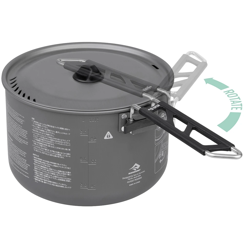 Sea To Summit Alpha 2 Pot Cook Set 6 Sea To Summit Alpha 2 Pot Cook Set - Image 6