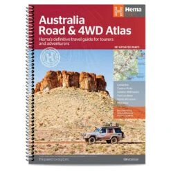 Nomad s Choice 34 Hema Australia Road & 4WD Spiral Bound Atlas (13th Edition)