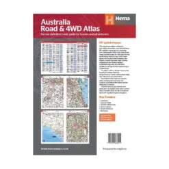 Nomad s Choice -Nomad s Choice 1278004 australia road 4wd spiral bound atlas 13th edition