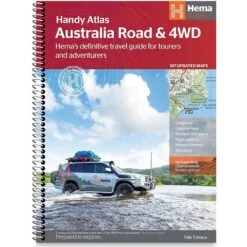 Hema Australia Road & 4WD Handy Atlas (13th Edition)