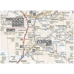 Hema Great Desert Tracks Western Sheet 9th Edition -Nomad s Choice 1278028 great desert tracks western sheet 9th edt