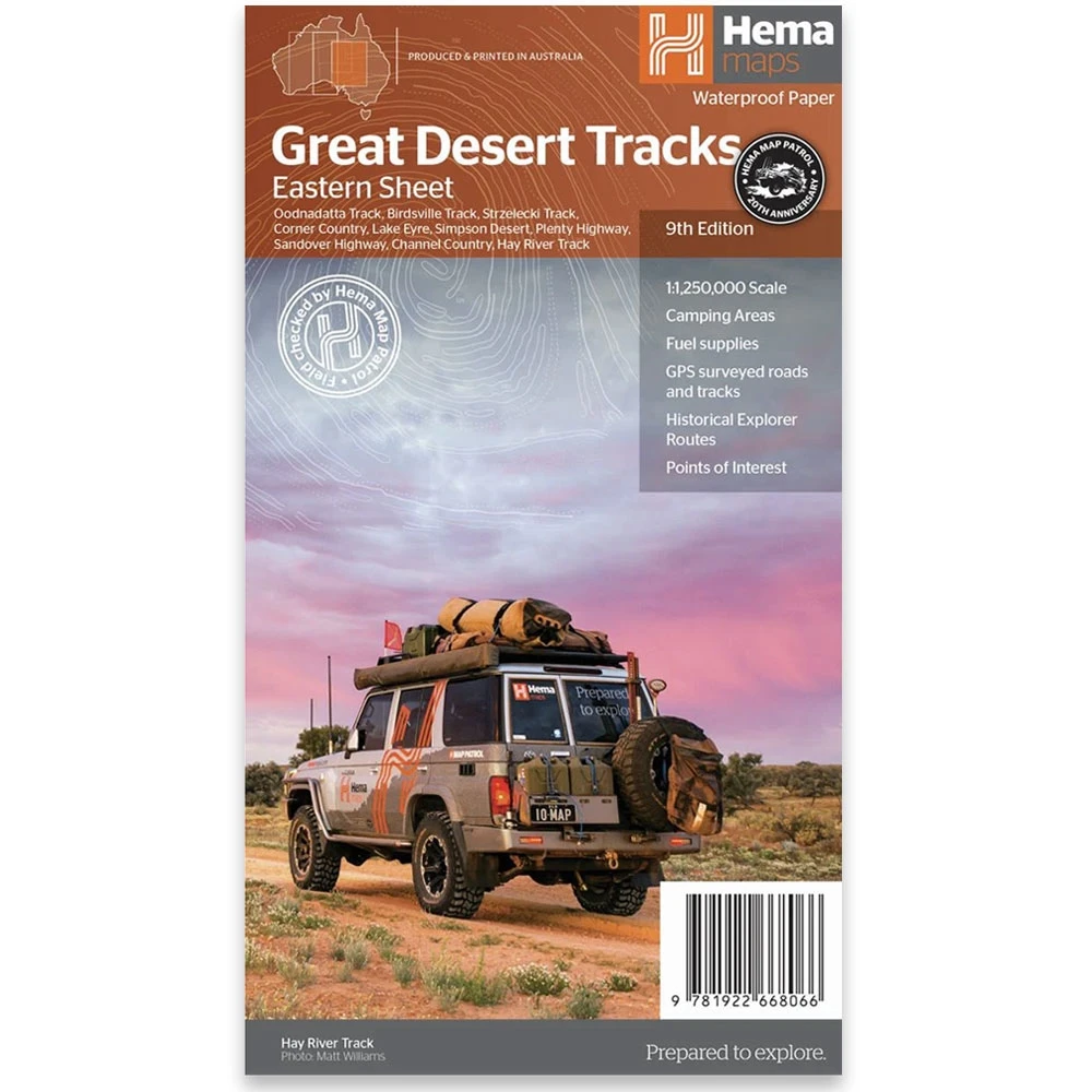 Hema Great Desert Tracks Map Pack 9th Edition 6 Hema Great Desert Tracks Map Pack 9th Edition - Image 6