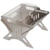 Collapsible BBQ & Firepit With Grill